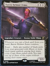 Baron Helmut Zemo (Extended Art) #405-Marvel , Magic the Gathering, MTG