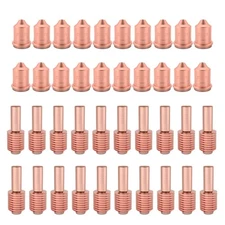 KEMAO 20Pcs 220671 Nozzle 20Pcs 220669 Electrode Tips Fit for PMX45 T45 M/V T...