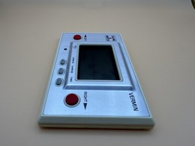 Nintendo Game & Watch Green VERMIN MT-03 Silver Series 1980 With Box