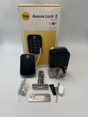 Yale Assure Lock 2 Touch Deadbolt, Satin Nickel Smart Keyless Entry *READ*