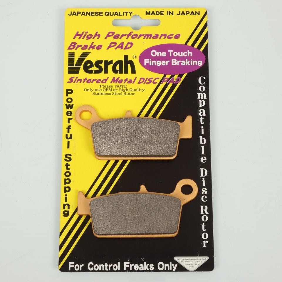 Plaquette de frein Vesrah AR de haute précision pour TM 300 En 2T