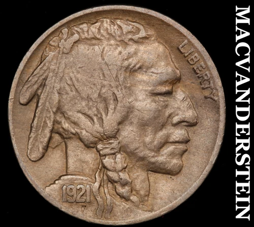 1921 Buffalo Nickel - Extra Fine Semi Key Date No Reserve #i7197