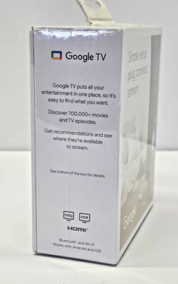 Google Chromecast with Google FHD TV - Snow (GA03131-US) for sale
