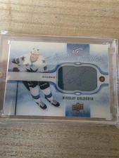 NIKOLAY GOLDOBIN 2015-16 UPPER DECK ICE SIGNATURE SWATCHES 15-16 NO SS-NG  49163