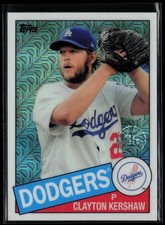 Clayton Kershaw #85C-18 2020 Topps 1985 Topps Chrome Silver Pack Promo Series 1
