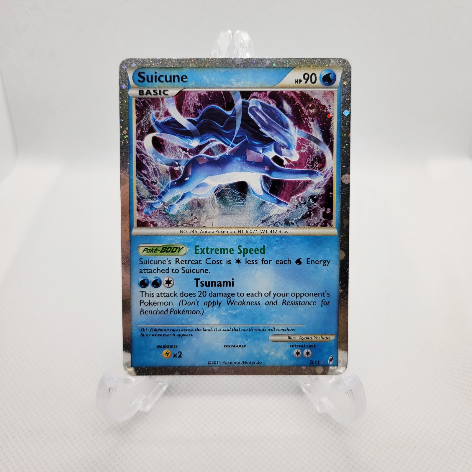 Suicune (Shiny) | NM | Call of Legends SL11 | Shiny Holo Rare | English | PTCG