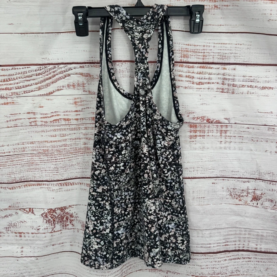 Camiseta sin mangas Lululemon floral espalda deportiva talla pequeña para mujer ropa deportiva Foto 4 de 4