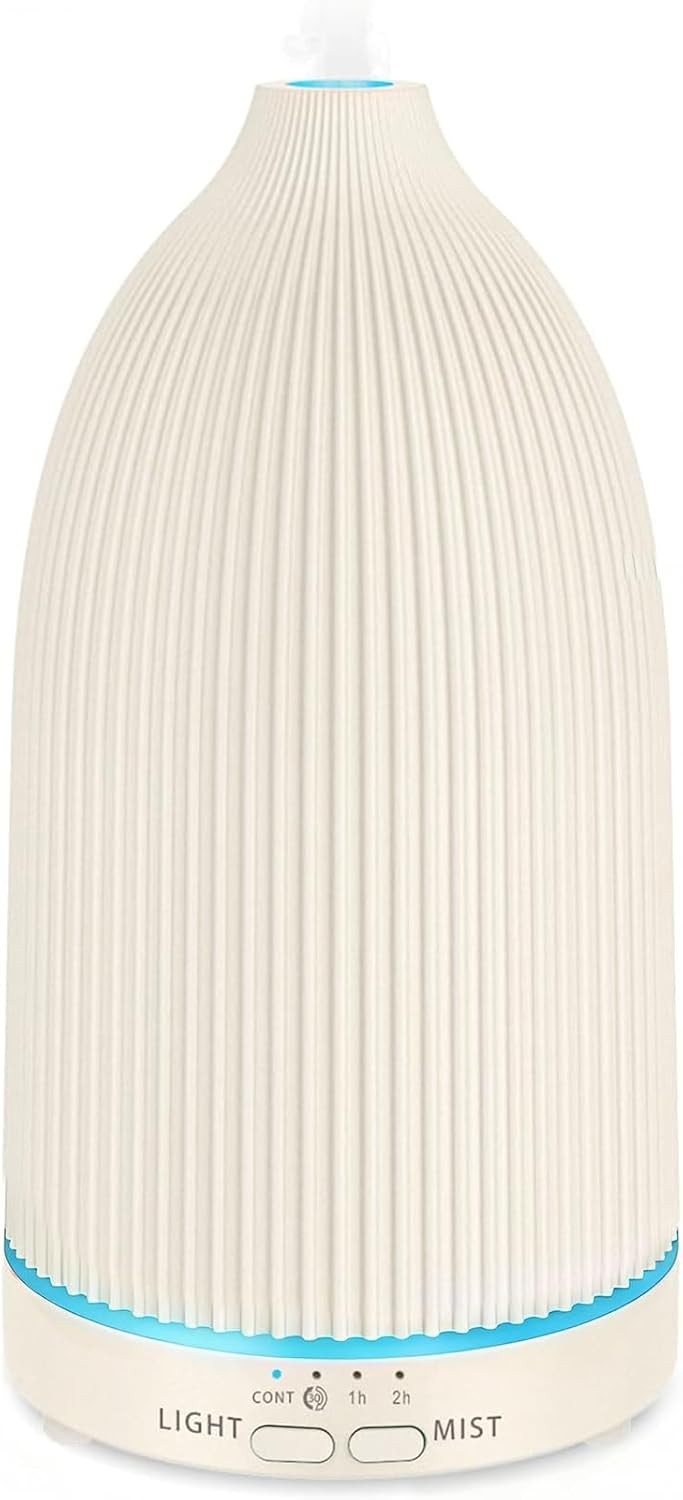 Portable Ultrasonic Essential Oil Diffuser with 7 LED Light 