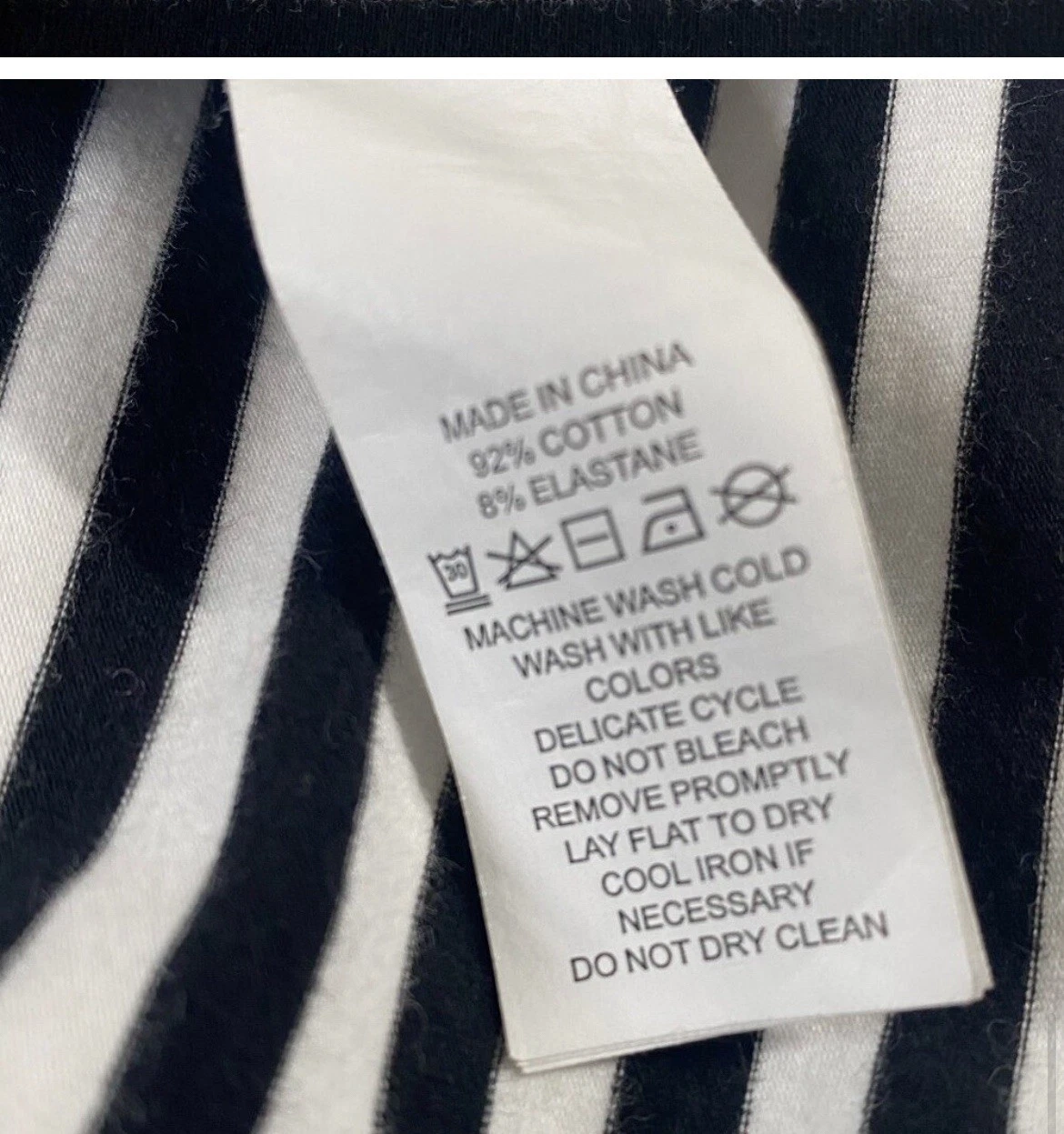 Kate Spade Brooke Street bianco e nero taglia S