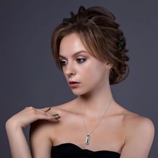 Unique Harmonica Necklace Delicate Lightweight Portable Musical Pendant for Wome