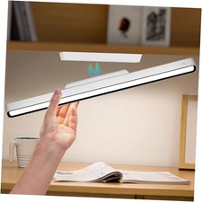 Desk Light Bar, 16.5in Magnetic Rechargeable LED, 3000K, 4500K, 1 Pack White