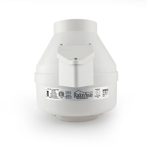 RadonAway 23011-1 XP201 Radonminderungsventilator - 4" Inline, 112 CFM, leise, neu