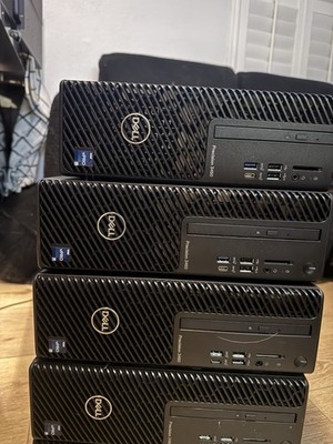 Dell Precision 3460 SFF Desktop Workstation PC Black USB-C USB 3.0 Optical