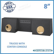 GMC Sierra 8" Dual Sub Box Regular Cab / Single Cab Ground Shaker