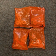 Universal Plastic Toilet Seat Hinge Bolts Screws Replacement Kit 4 PCS.