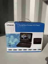 Polaroid 7 Inch Portable DVD Player Boxed with Remote and Accessories