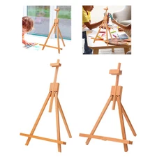 Wood Painting Easel Drawing Easel Non Slip Poster Stand Easel Stand Table Top