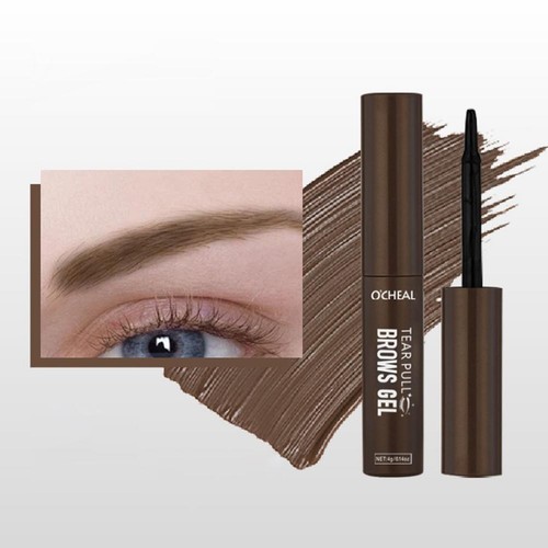Tear-off Dye Eyebrow Cream Semi-Permanent Waterproof Brow Tattoo Tint Sweatproof - Picture 6 of 21