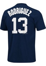 New York Yankees Majestic Youth Kids Alex Rodriguez T Shirt, Small 8-10, New