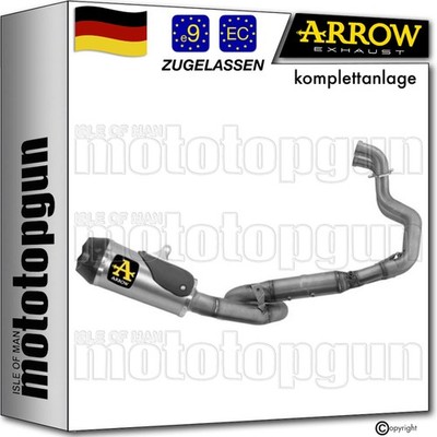 ARROW KOMPLETTANLAGE WORKS TITAN CC SUZUKI GSX-8R E5 2023 23 2024 24