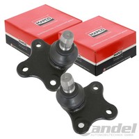 2X Mapco Traggelenke Vorne Unten Passend FüR Abarth Grande Punto Alfa Romeo Mito