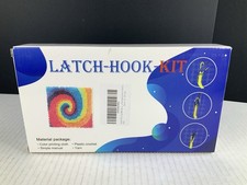 Latch Kits Kids Rainbow NEW Arts and Crafts Toys Yarn Hook Printed Mesh Included