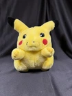 Vintage Fat Pikachu Pokémon Plush Toy Rare Tail Attached