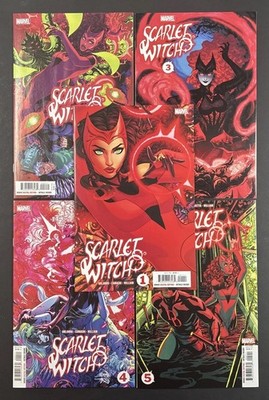 Scarlet Witch #1-5 Lot 2024 NM- To NM+   Marvel