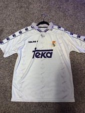 Real Madrid 1994 1996 Home Football Shirt Soccer Jersey Kelme Vintage Size M
