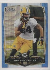 2014 Topps Chrome Blue Wave Refractor Jared Abbrederis #130 0c6
