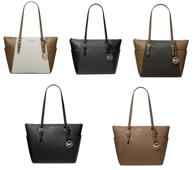 #ad #ad Brand New Michael Kors Charlotte Large Top Zip Tote Bag $89.00