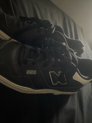 Size 8.5 - New Balance 550 Black White