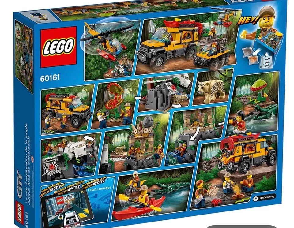 LEGO CITY Jungle Exploration Site (60161) Set de construcción|Retirado|Usado|¡Idea de regalo! Foto 2 de 4