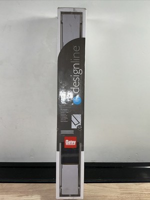 Oatey Designline 24 in. Stainless Steel Linear Shower Drain with Tile-In Pattern