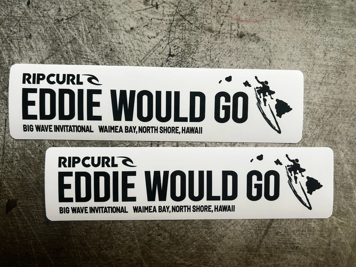 Eddie Would Go Sticker for sale - eBay
