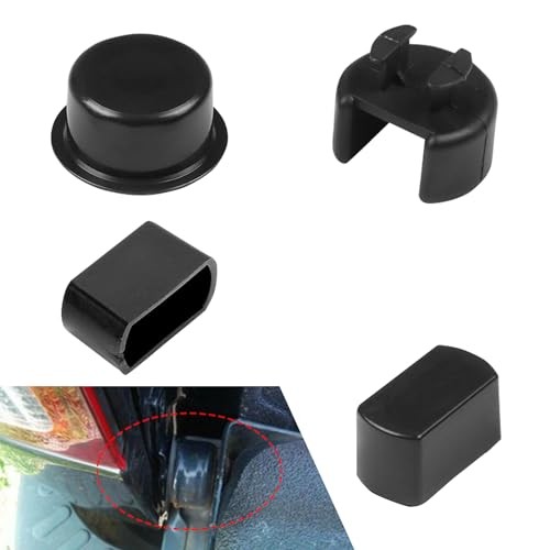 4 PCS Car Tailgate Hinge Pivot Bushing Kit, ABS 3 Specs Backsplash ...