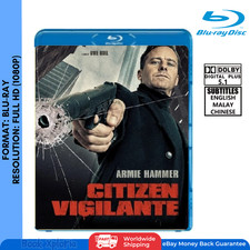 Citizen Vigilante 2026 Blu-ray Action Thrille...