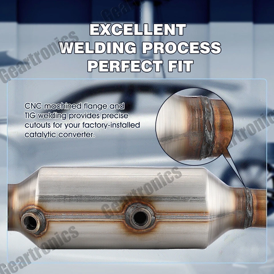 Convertidor catalítico para Honda CR-V CRV 2,4 L 2002 2003 2004 2005 2006 ajuste directo Foto 4 de 4