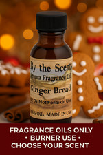 Gingerbread Fragrance Oil 1/2 Oz Oil Burner Diffuser Holiday Made in USA