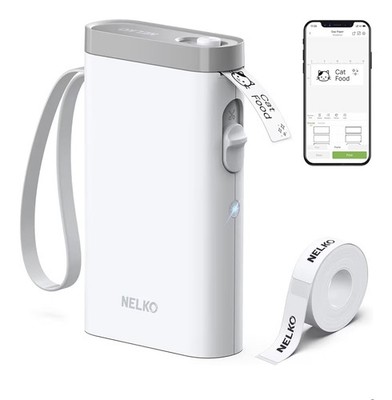 Luxury Nelko Label Maker Machine Tape P21 Bluetooth Label Printer Wireless Mini