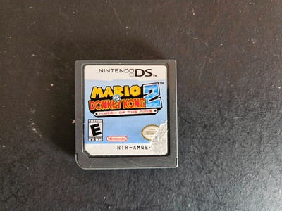 Mario vs. Donkey Kong 2: March of the Minis (Nintendo DS, 2006) cartrige only