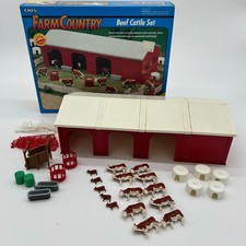 Vintage Ertl 4311 Farm Country Beef Cattle Set 1/64 Original Box READ 