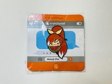 NEW UNUSED IN PACKAGE LOOT CRATE HIMOJI LAPEL PIN ENAMEL PINBACK CRUNCHYROLL