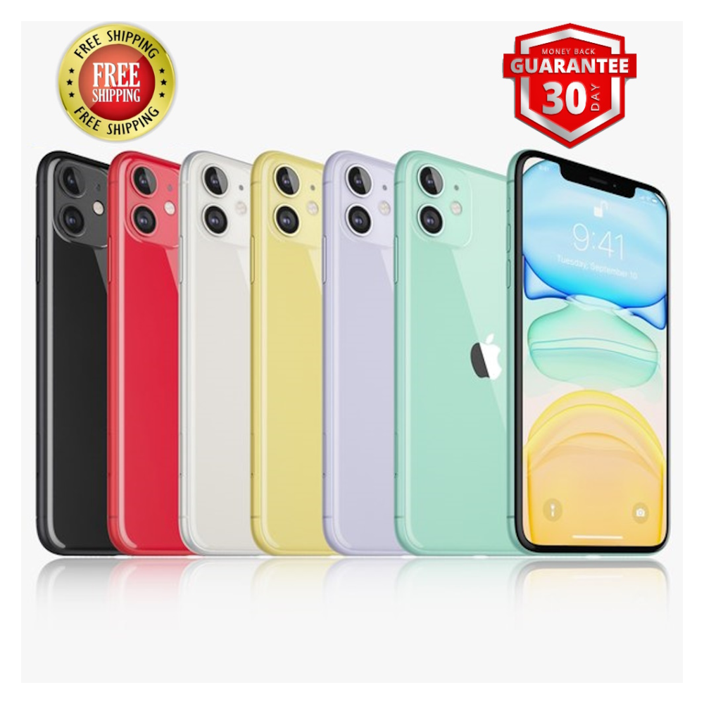 Apple iPhone 11 - 128 GB - Yellow (Spectrum) for sale online | eBay