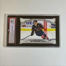 2022-23 UD CHL Retrospective Rookie Connor Bedard Rookie KSA 10 Chicago