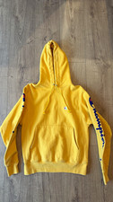 Champion Reverse Weave Men s Pullover Hoodie Yellow Small