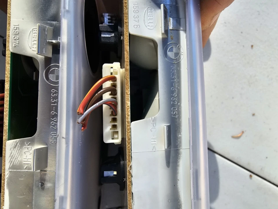 09 10 BMW 535i xDrive interior techo lectura domo mapa luz lámpara 63316962058 OEM Foto 3 de 4