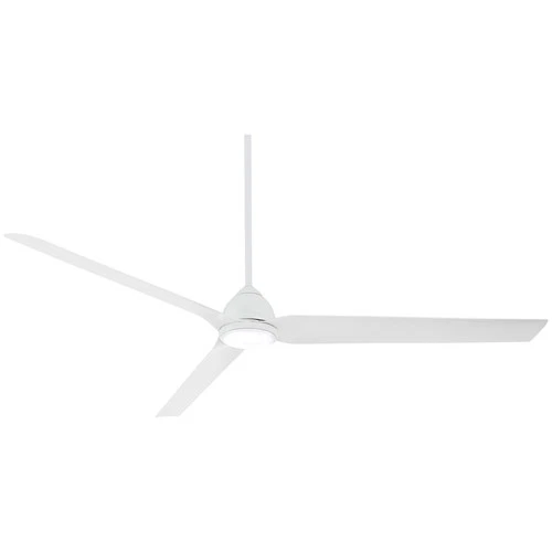 Minka Aire Java Xtreme 84" Ceiling Fan - Flat White 3-Blade Remote Control - Picture 2 of 5