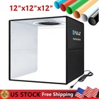 12"x12" LED Light Box Tent Portable Photo Studio Photography Shooting Background