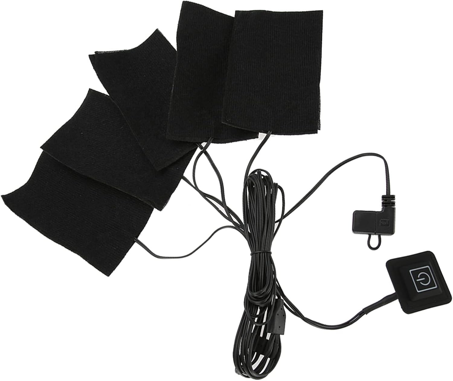 Portable Cloth Heaters, Clothes Heating Pad with 5Pcs Heating, USB Electric Heat